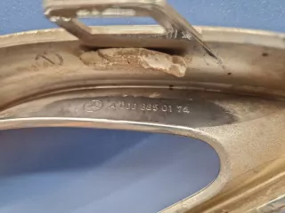 A0008850174 Окантовка заглушки выхлопной трубы левой Mercedes GLE coupe w292 Арт ZAP293571, вид 3