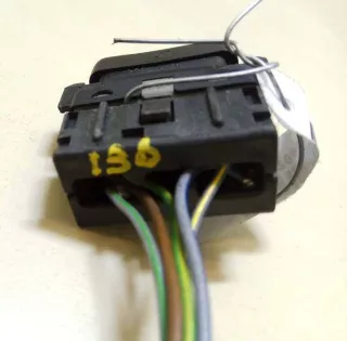 1248208910KZ Кнопка стеклоподъемника Mercedes E W124 Арт 2020674, вид 3