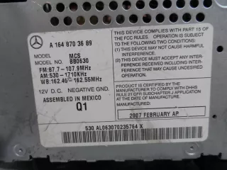 1648703689 Магнитола Mercedes GL X164 Арт 00213535, вид 4