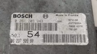 9623792680,0261203943 Блок управления двигателем Peugeot 106 Арт 2078845-3, вид 3