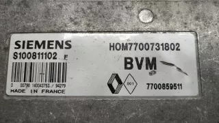 HOM7700731802,7700859511,S100811102F Блок управления двигателем Renault 19 1 Арт 2075113, вид 3
