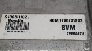 HOM7700731802,7700859511,S100811102D Блок управления двигателем Renault 19 1 Арт 2075291, вид 3