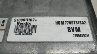 HOM7700731802,7700859511,S100811102D Блок управления двигателем Renault 19 1 Арт 2071246, вид 3