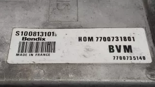 BVM,HOM7700731801,7700735140,BENDIX,S100813101G Блок управления двигателем Renault 19 2 Арт 2074555-1, вид 3