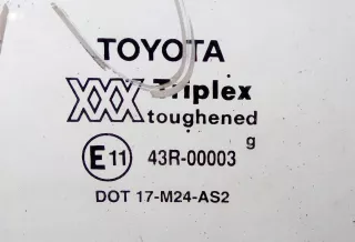 43R-00003 Стекло двери задней правой Toyota Carina E Арт 2046500, вид 2