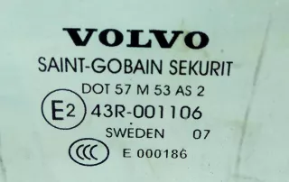 43R-001106 Стекло двери передней правой Volvo S80 2 Арт 2048426, вид 2
