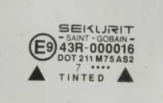 43R-000016 Стекло двери передней левой Seat Cordoba 1 Арт 2042641, вид 2