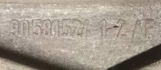 90581524 Кронштейн компрессора кондиционера Opel Zafira A Арт 2028338, вид 3