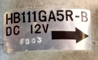 HB111GASR-B Моторчик печки Mazda 626 GF Арт 2057597, вид 3