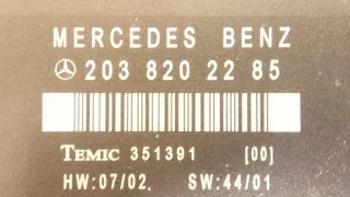 2038202285 Блок комфорта Mercedes C W203 Арт 2046917, вид 3
