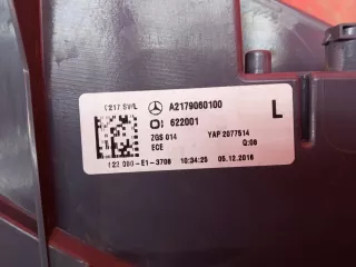 A2179060100 фонарь LED Mercedes S C217 Арт MB38418, вид 7
