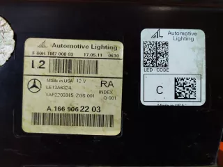 A1668200859, a1669062203 фара Mercedes GLS X166 Арт AR72834, вид 9