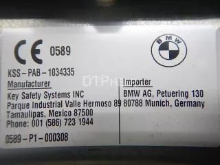 72129252311 Подушка безопасности пассажирская (в торпедо) BMW X5 F85 Арт AM95533704, вид 3