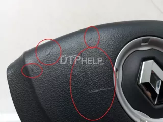 8200891578 Подушка безопасности в рулевое колесо Renault Logan 1 Арт AM90255944, вид 2