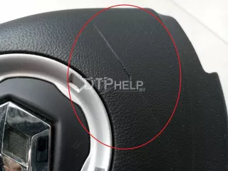 8200891578 Подушка безопасности в рулевое колесо Renault Logan 1 Арт AM90255944, вид 4