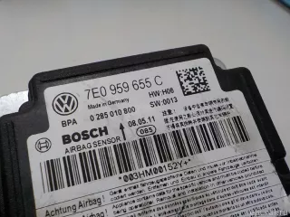 7E0959655C007 Блок управления AIR BAG Volkswagen Transporter T5 Арт E31389488, вид 4