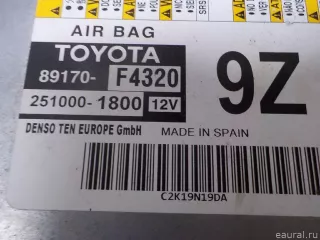 89170F4320 Блок управления AIR BAG Toyota C-HR Арт E52096612, вид 8