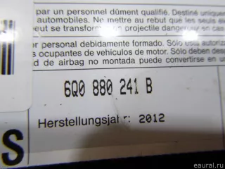 6Q0880241B Подушка безопасности боковая (в сиденье) Skoda Fabia 2 restailing Арт E48326521, вид 2