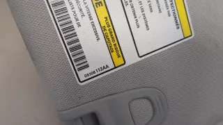 5SY76PS4AC,5SY76PS4AD,05108113AA Козырек солнцезащитный Jeep Compass 2 Арт 8323307, вид 2