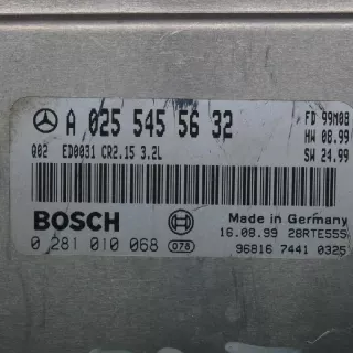 A02554556320281010068 , art109192 Блок управления двигателем Mercedes E W210 Арт 109192, вид 4