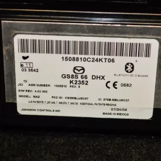 GS8S66DHX , art53658 Блок Bluetooth Mazda 6 2 Арт 53658, вид 4