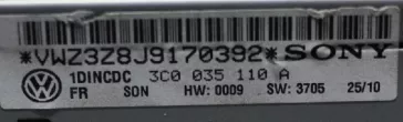 3C0035110A , art87963 CD-чейнджер Volkswagen Passat B7 Арт 87963, вид 7