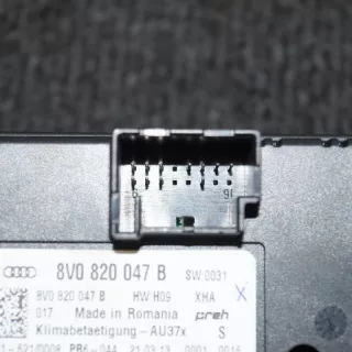 8V0820047B , art178168 Блок управления печки/климат-контроля Audi A3 8V Арт 178168, вид 3
