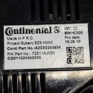 A2C5328393472311AJ030 , art187158 Блок управления печки/климат-контроля Subaru Legacy 5 Арт 187158, вид 4