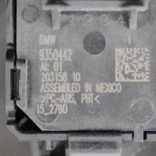 9350442 , art219788 Кнопка (Выключатель) BMW X5 F85 Арт 219788, вид 3