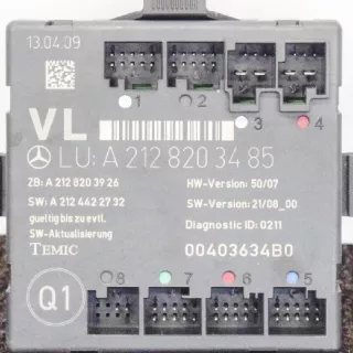 A2128203485 , art230073 Блок управления двери передней левой Mercedes E W212 Арт 230073, вид 2