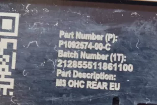 1092574-00-C , art2924401 Фонарь салона (плафон) Tesla model 3 Арт 2924401, вид 6