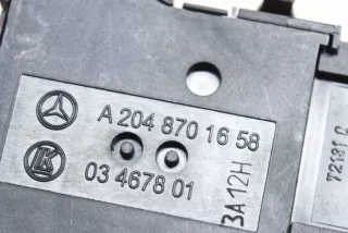 A2048701658 , art3303200 Блок управления сиденьем Mercedes CLS C218 Арт 3303200, вид 6