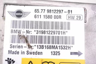 9812297 , art5301111 Блок AirBag MINI Cooper R56 Арт 5301111, вид 5