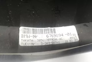 6769894 , art5846501 Руль BMW 1 E81/E82/E87/E88 Арт 5846501, вид 4