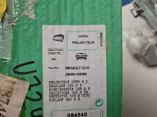 7701042148 Фара правая Renault Clio 1 Арт ZAP303376, вид 4