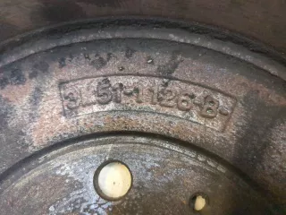 3m511126b Барабан тормозной Ford Focus 2 restailing Арт 8416486, вид 4