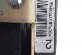 96440739XX, 96440739 , art8266451 Ремень безопасности задний левый Peugeot 407 Арт 8266451, вид 6