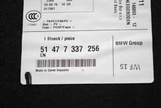 51477337256, 7337256 , art8063347 Ковер багажника BMW 4 F32/F33/GT F36 Арт 8063347, вид 5