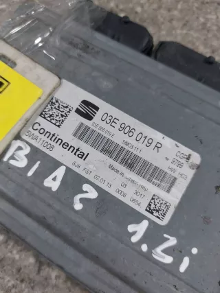 03E906019R Блок управления двигателем Seat Ibiza 4 Арт 46023054172_1, вид 2