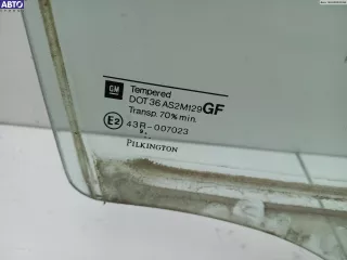  Стекло двери задней правой Opel Astra G Арт 54436085, вид 2