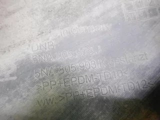 5NA805901B9B9 Юбка переднего бампера Volkswagen Tiguan 2 Арт 0000004983385, вид 13