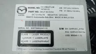 CVVM42F5JM, 16700115 Магнитола Mazda 6 3 Арт AVN09I401, вид 3