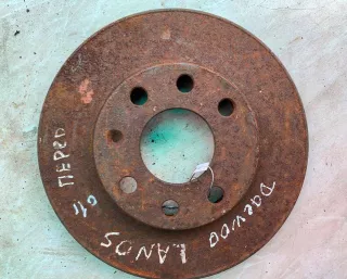  Диск тормозной передний Daewoo Lanos T100 Арт 2043145