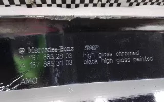 A1678852803 Накладка хром заднего бампера Mercedes GLE W167 Арт 987664L, вид 17