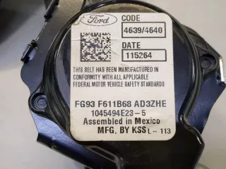 1045494E235 Ремень безопасности задний левый Lincoln MKZ 2 Арт 8523939, вид 3