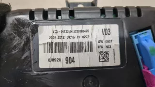6J0920904 Щиток приборов (приборная панель) Seat Ibiza 4 Арт 8522799, вид 4