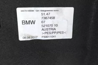 7387458, 52107010 , art5978931 Ниша запасного колеса BMW 5 G30/G31 Арт 5978931, вид 3