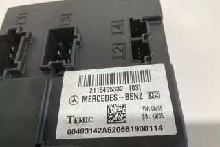 2115455332 , art8631323 Блок комфорта Mercedes E W211 Арт 8631323, вид 3