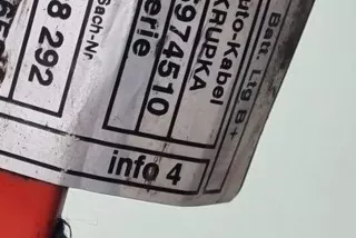 9308292, 15974510 , art8809484 Клемма аккумулятора плюс BMW 3 F30/F31/GT F34 Арт 8809484, вид 2