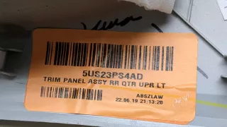5US23PS4AD Обшивка стойки (накладка) Jeep Compass 2 Арт 8533048, вид 2